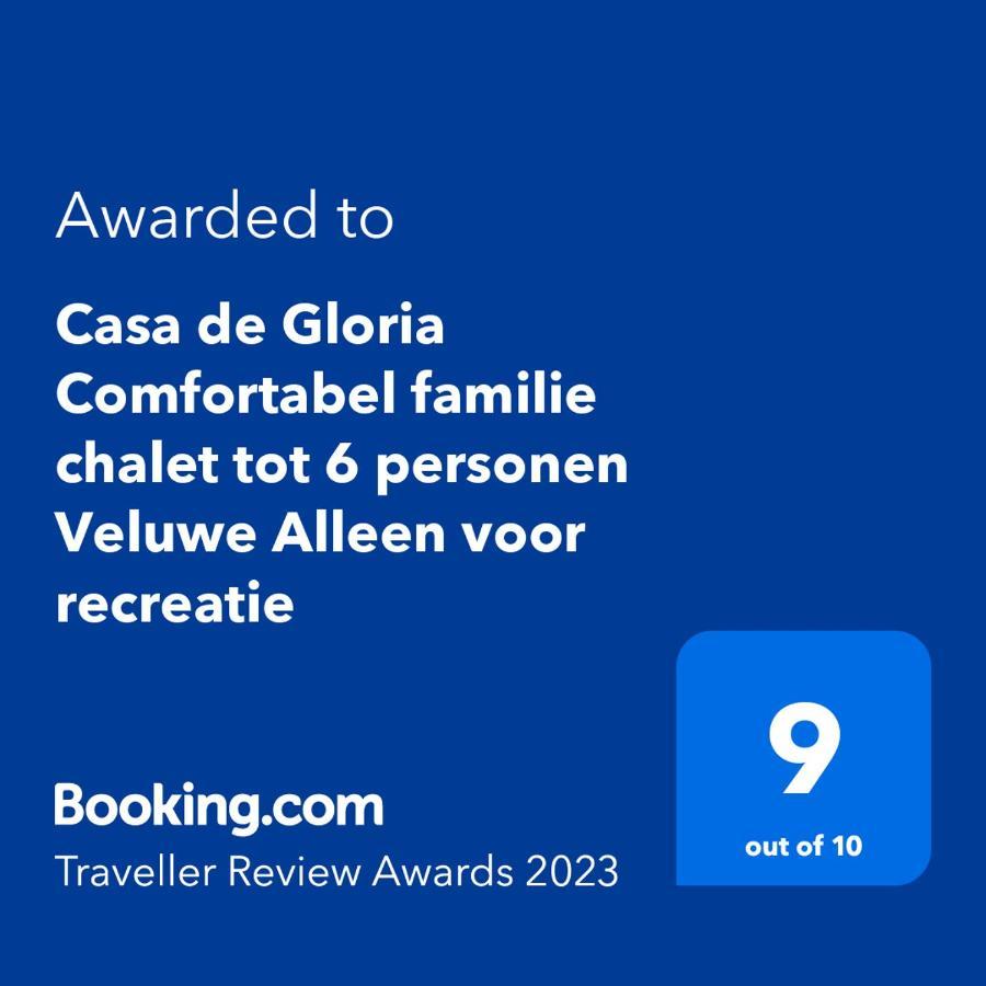 Comfortabel En Gezellig Familie Chalet Tot 6 Personen Op De Veluwe Bungalowpark De Kern بوتِنْ المظهر الخارجي الصورة
